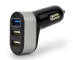 USB triple car charger NA008