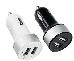 USB dual car charger NA009