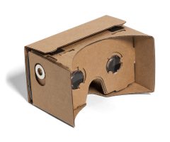 VR cardboard goggles