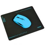 PORT CONNECT Neon wireless mouse, 1200DPI + mousepad