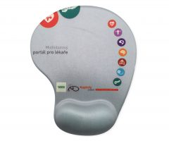 Ergonomic mouse pad