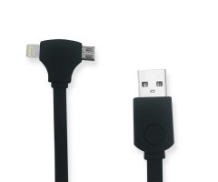Data USB cable LED 2in1 UC022