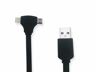 Data USB cable LED 2in1 UC022