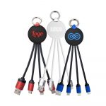 Charging USB cable LED 3in1 UC023