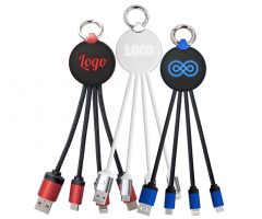 Charging USB cable LED 3in1 UC023