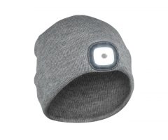 Hat with LED light