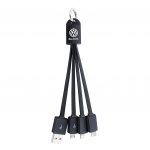 Charging USB cable LED 3in1 UC027