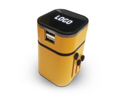 Travel USB adapter with LED logo #2