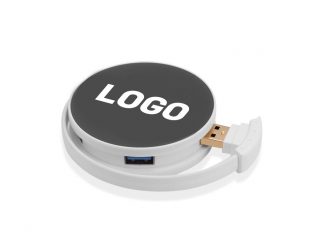 USB HUB with 4 ports