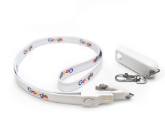 Charging USB lanyard 3in1