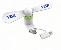 Mini fan – 2in1 connector