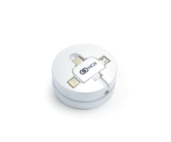 USB retracable data cable 3in1 UC037