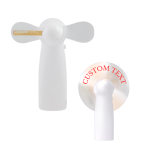 Pocket Fan with LED slogan