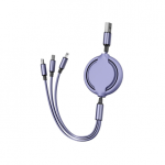 Self-winding USB cable 3in1 UC041