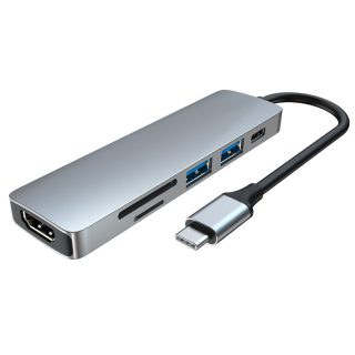 USB-C HUB 6in1