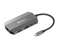 Sandberg USB-C 6-in1 Travel Dock