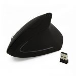 Vertical wireless mouse