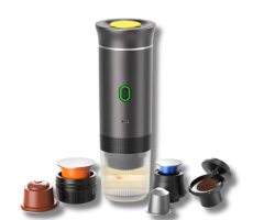 Portable electric coffee maker