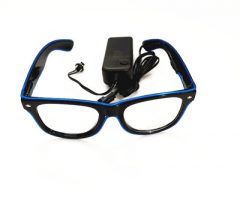 Party LED glasses with lighting in rims