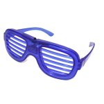 Party LED glasses with grid