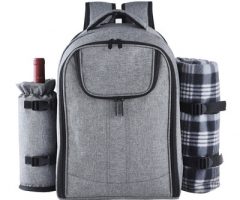 Picnic backpack for 4 people