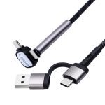 Illuminated USB data cable 4in1 UC043