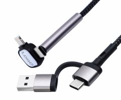 Illuminated USB data cable 4in1 UC043