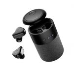 Bluetooth speaker with 2in1 wireless headphones