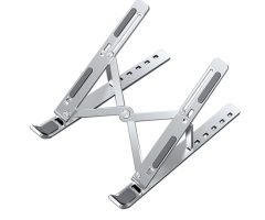 Aluminum folding laptop stand