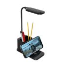 Multifunctional wireless charger with LED lamp