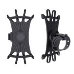 Universal bicycle phone holder