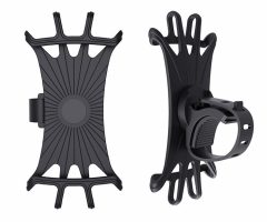 Universal bicycle phone holder