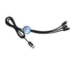 USB 3in1 USB charging cable UC044