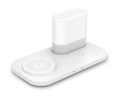 Wireless charger with night light