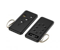 Power bank with display and suction cups 10000mAh