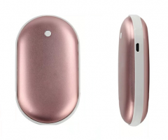 Power bank with 6000mAh hand heating function
