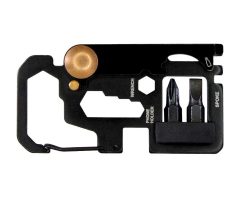 Multifunction key with carabiner