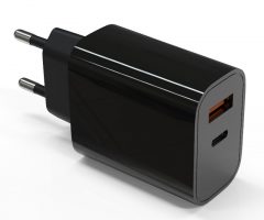 USB charger with fast charging function