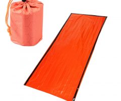 Emergency outdoor thermal sleeping bag