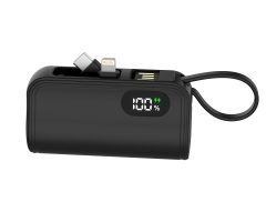 Portable mini power bank 5000mAh
