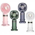 Mini fan with LED display