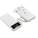 Powerbank 10000mAh with cable and LED display