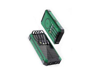 Solar power bank 20000mAh with cable