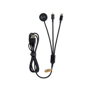 RPET charging cable with watch charger 6in1 UC067