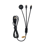 RPET charging cable with watch charger 6in1 UC067