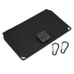 Foldable solar panel 10W with USB outputs