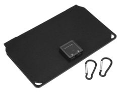Foldable solar panel 10W with USB outputs