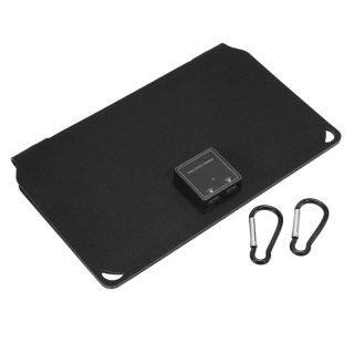 Foldable solar panel 10W with USB outputs