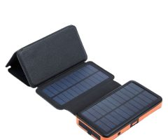 Solar power bank with wireless charging 20 000mAh