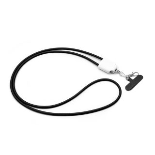 Fast charging data cable with lanyard UC068